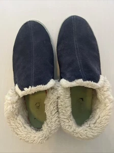 Ryka Adventure Mid Bootie Women's 7.5 Wide Blue Leather Slip-on - Picture 1 of 8