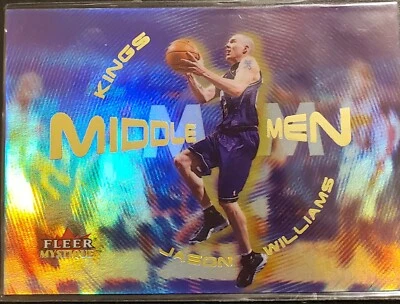 Fleer Mystique/Middle Man/Jason Williams/Sacramento Kings #8 mm 2000-01 Foto 1 de 2