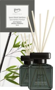 ipuro ESSENTIALS Raumduft Black Bamboo 50 ml Lufterfrischer Duftstäbchen Duft - Bild 1 von 4