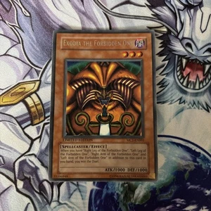 (EF) Yugioh Exodia The Forbiden One MC1-EN001 Secret Rare Limited Edition VLP - Picture 1 of 6