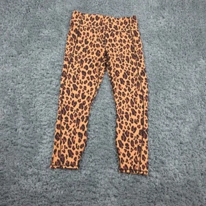 Fabletics PureLuxe Leggings Womens XL Brown Leopard Print High Rise Yoga Pants - Picture 1 of 23