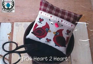 Heart 2 Heart by Thistles cross stitch pattern - Picture 1 of 1
