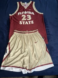 Nike Florida State Basketball Jersey And Shorts Size L/XL - Picture 1 of 11