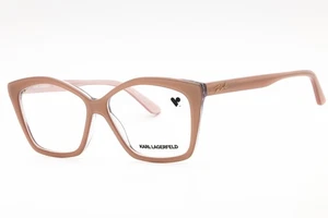 KARL LAGERFELD KL6064 241 Eyeglasses Brown Frame 54mm - Picture 1 of 4
