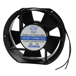 AC 220V-240V 0.22A 5 Vane Cooling Cooler Case Fan Porous Bearing - Photo 1/2