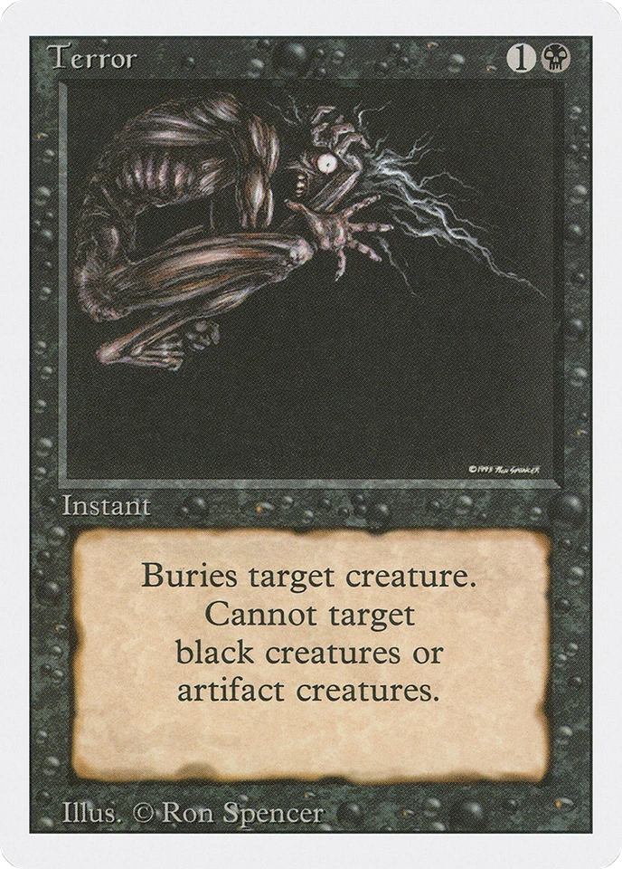 Terror X (4) Revised Edition - EX/NM - C132 - 4RCards - Image 1 of 1