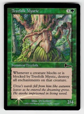 Urza's Legacy #114 Treefolk Mystic Foil - Image 1 of 2