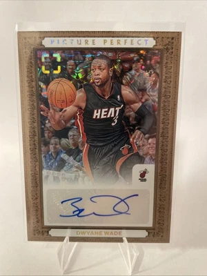 2024-25 Panini Photogenic Dwayne Wade Picture Perfect Auto! 3/5 Jersey Match! 🔥 - Image 1 of 4