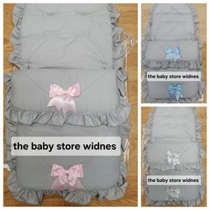 hermosos 2 lazos cosytoes viene en 3 colores gris claro con lazos de colores - Imagen 1 de 6