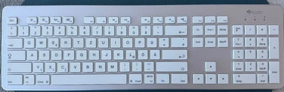 Tastatur Bluetooth mit Zahlenblock passend für Apple - Bild 1 von 2