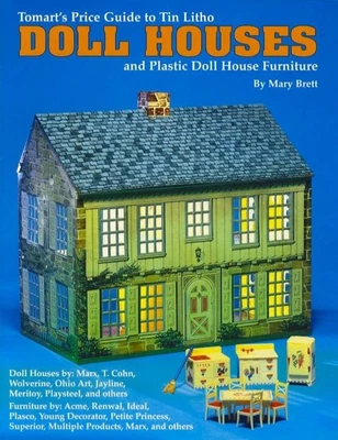 Tomart's Price Guide to Tin Litho Doll Houses Book Marx Renwal Cohn Jaydon Foto 1 de 4
