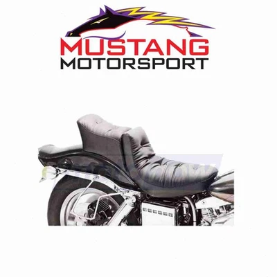 Mustang Regal Duke One-Piece Extra Wide Pillow Seat for 1980-1983 Harley cp Foto 1 de 4