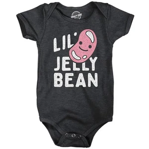 Lil Jelly Bean Baby Bodysuit Funny Sarcastic Candy Graphic Novelty Jumper For - Afbeelding 1 van 7