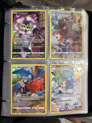 Binder Full Of Pokemon Cards.  Full Arts, Sealed Promos, Holos, And More - Image 1 of 4