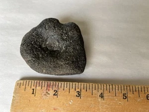 Antique Paiute - Nevada Found - Small Basalt Nutting Stone or Tool - Picture 1 of 6