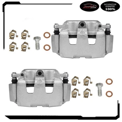 Juego de pinzas de freno delanteras izquierda y derecha (2) para Dodge Dakota Ram 1500 2006-2008 Foto 1 de 4