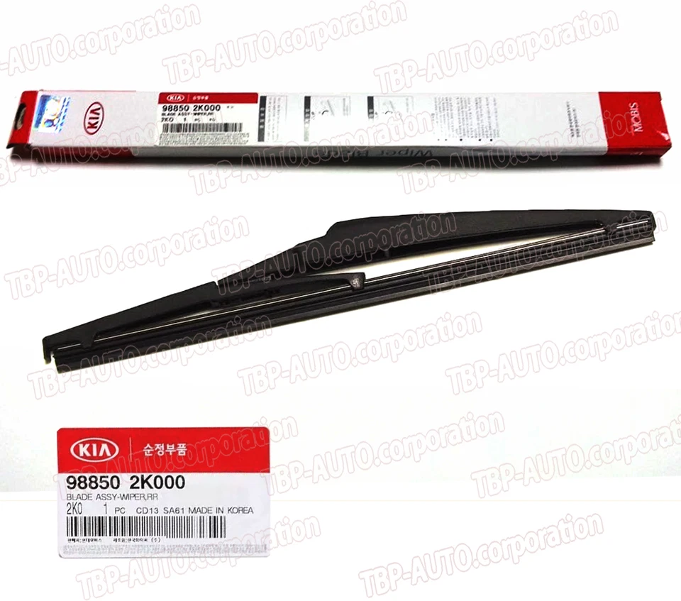 Limpiaparabrisas trasero original ® para Accent Kia Rio Sorento Soul 2010-2018 988502K000 Foto 1 de 1