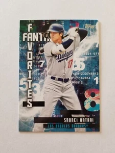 SHOHEI OHTANI 2024 TOPPS FANTASY FAVORITES BASEBALL CARD FF-1 LOS ANGELES DODGER - Picture 1 of 2