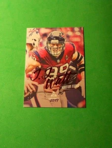 2019 Panini Luminance Red 01/10 JJ WATT #8 Texans  - Bild 1 von 2