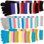 3 Pairs Women Toe Socks Running Socks Cotton Breathable Socks Athletic Socks