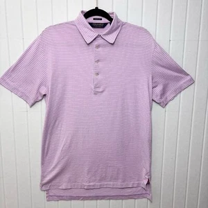 Ralph Lauren Polo Golf Purple Polo Shirt Classic Design Vintage Lisle size S - Picture 1 of 8