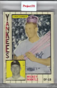 2021 Topps Project 70 Yankees Mickey Mantle Card #284 New York Nico (1984) - Picture 1 of 2