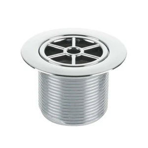 LONG TAILED Deep Shower Drain Top Waste Trap Chrome Plated ABS 1.5" INCH Thread - Picture 1 of 3