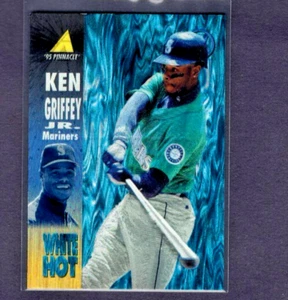 1995 PINNACLE WHITE HOT #WH2 KEN GRIFFEY JR MARINERS SSP OFF GRADE: VG-EX COND - Picture 1 of 2