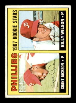 1967 Topps #402 Grant Jackson/Bill Wilson VGEX RC Rookie Phillies Phi ID: 215065 Foto 1 de 2