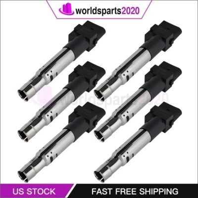 Bobinas de encendido para Porsche Cayenne 2011 2012 2013 3,6 L V6 6X 95860210100 UF661 Foto 1 de 4