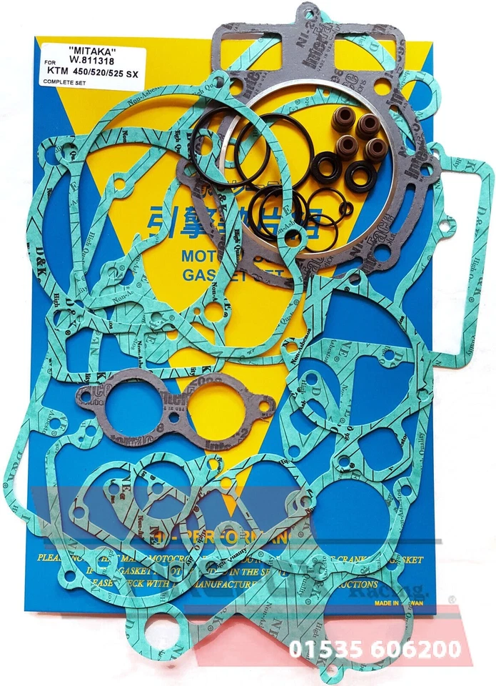 Kit de junta completa KTM450 KTM520 KTM525 KTM 450 520 525 SX 2001 Foto 1 de 1