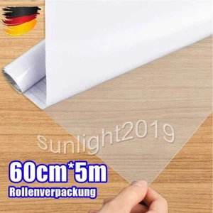 500CM Transparent Klebefolie Selbstklebende Folie Wandschutzfolie Tapete Küche - Bild 1 von 11