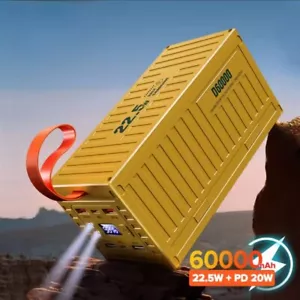 Batterie Externe 60000mAh⚡️ Ultra haute capacité 🔋 - Photo 1/9