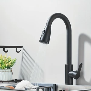 Küchenarmatur 360° AusziehbarSpültischarmatur Einhandmischer Für Küche Wohnmobil - Bild 1 von 11