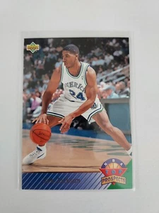 1992-93 Upper Deck Jim Jackson #458 Top Prospect Rookie Dallas Mavrick's - Picture 1 of 2