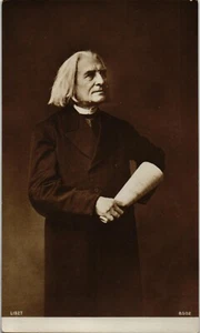 Antigua postal vintage músico Franz Liszt (1251) - Imagen 1 de 2