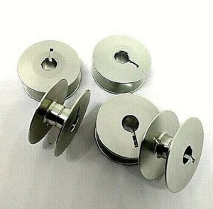 5X  Bobbins (Alum.) for Pfaff 545-900, 1245-900; 1295-900 etc. 91-018339-05A   - Picture 1 of 3