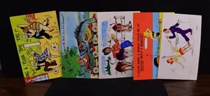 Menge 5 Vintage Humor Comic Cartoon Postkarten (#316) - Bild 1 von 7