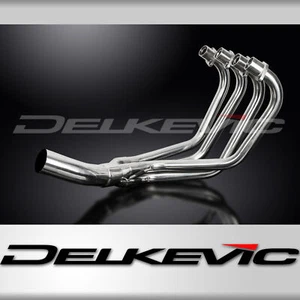 HONDA CB750F1-F2-K7 75-78 STAINLESS 4-1 EXHAUST DOWNPIPES NOT OEM COMPATIBLE - Picture 1 of 6