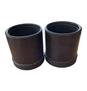 Juego de 2 tazas de dados pesados Luckicup Oakland CA base original faltante en la parte inferior - Imagen 1 de 4