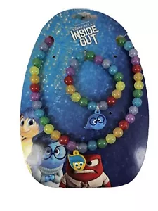 Juego de collar y pulsera de adentro hacia afuera con cuentas con dijes - Imagen 1 de 1