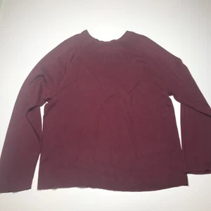 Banana Republic Pullover Herren Gr. XXL leicht Rundhals Raglanärmel weinrot - Bild 1 von 12