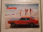Ford CAPRI Mk 1 Prospekt Faltblatt JAPAN