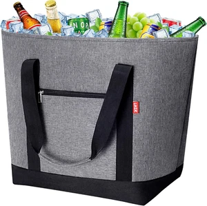 Jumbo Insulated Cooler Bag with HD Thermal Insulation - Collapsible Waterproof I - Picture 1 of 9
