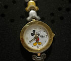 VINTAGE Disney Mickey Mouse Watch Women Gold And Silver Two Tone Link