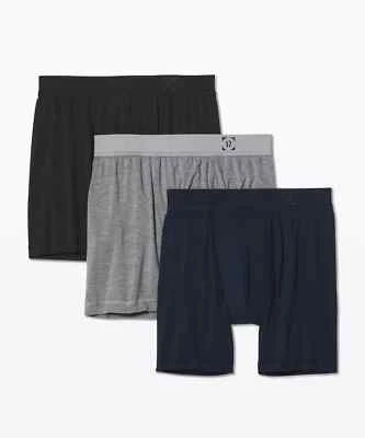 Paquete Variedad Boxer Modelo Lululemon ALWAYS IN MOTION. 5". Pack de 3. Foto 1 de 4