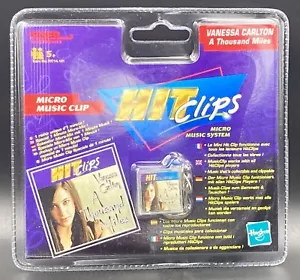 HASBRO Tiger 2002 HIT CLIPS Micro Music NEUF VANESSA CARLTON «A THOUSAND MILES» - Photo 1/2