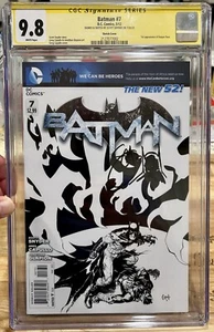 Batman #7 - 1:200 Sketch Variant - CGC 9.8 - Signed And Sketched by Scott Snyder - Picture 1 of 4