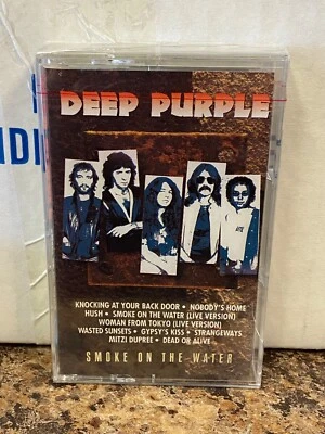 Deep Purple Smoke on the Water cassette tape Polygram 1998 new SEALED Hard Rock - Image 1 of 2