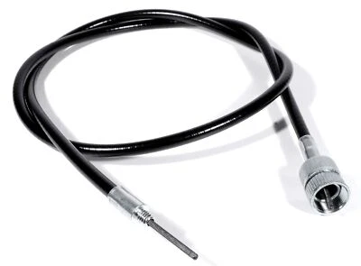 Eje velocímetro para Harley Davidson rueda delantera 100 cm 16 mm conexión velocímetro negro - Imagen 1 de 2